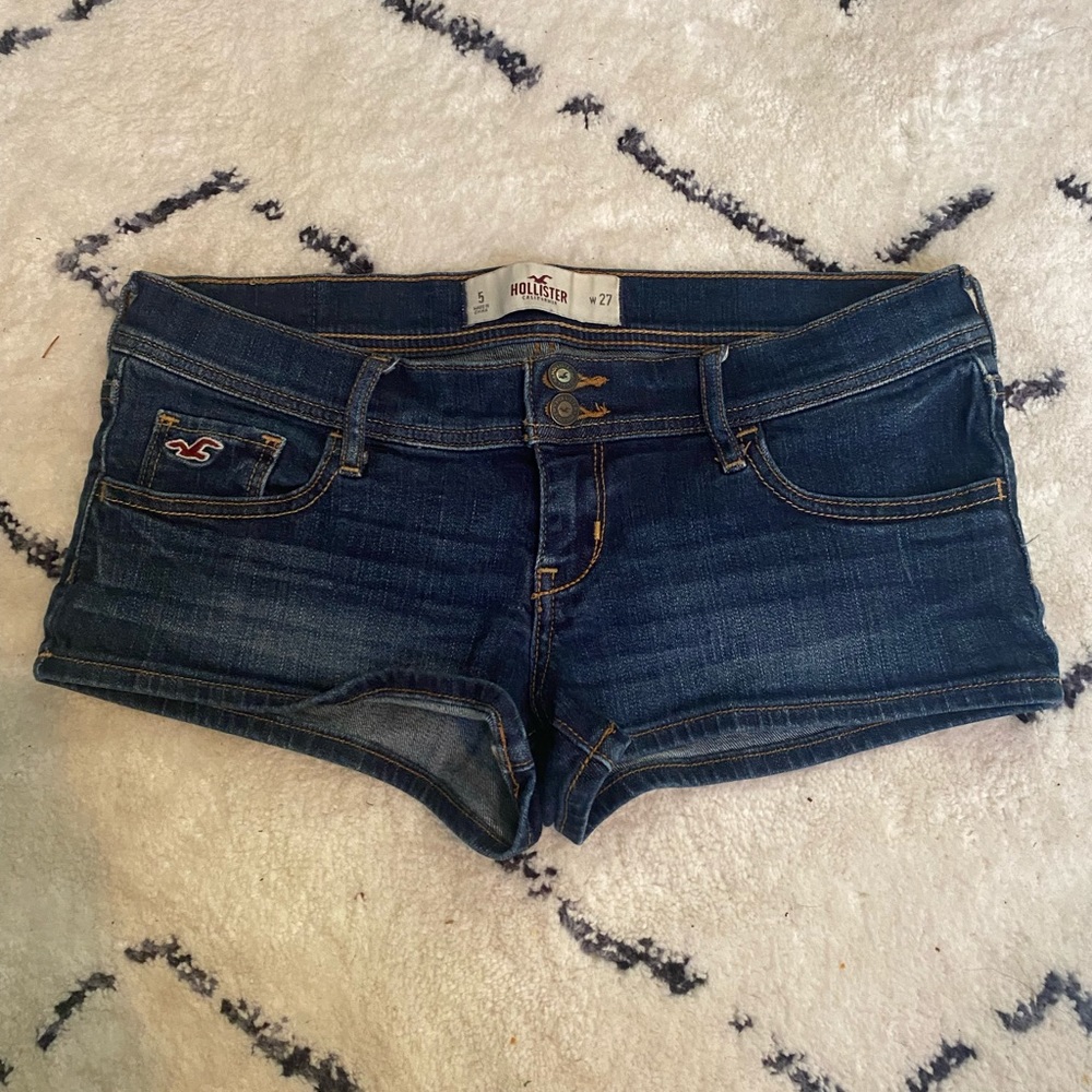 Hollister short jean shorts
